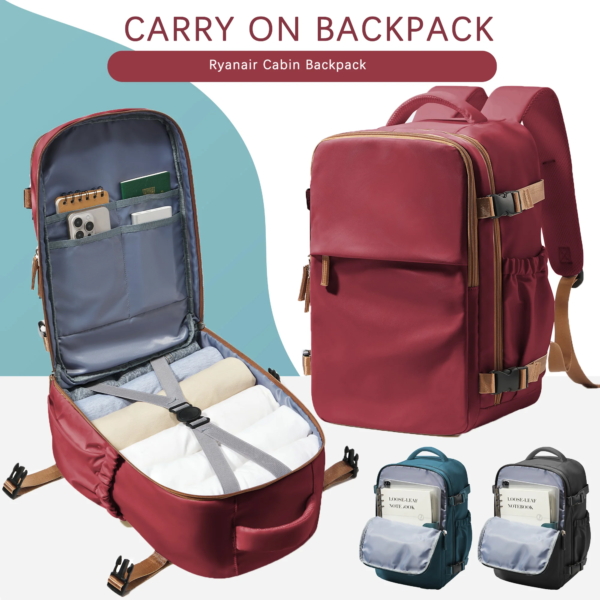 Reisrugzak Cabinetas 40x30x20 Wizzair Carry-Ons, vliegtuig Heren Dames 15,6 inch laptoprugzak, waterdicht Casual zakelijk - AliExpress 1524